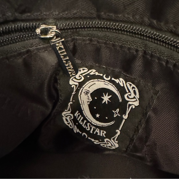 NEW Killstar gothic leopard print backpack - Picture 5 of 5